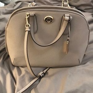 Coach Tan Handbag in Awesome Condition!